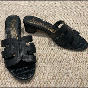 Sam Edelman black mules